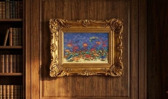 Living with a painting